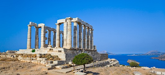 Temple de Poséidon, Cap Sounion (Le Pirée), Grèce