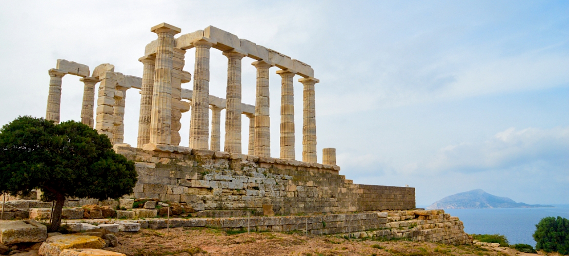 Temple de Poséidon, Cap Sounion (Le Pirée), Grèce